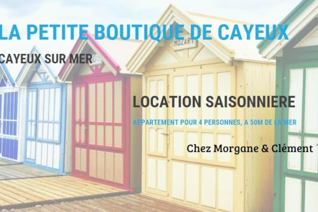 La Petite Boutique Bleue Daire Cayeux-sur-Mer Dış mekan fotoğraf
